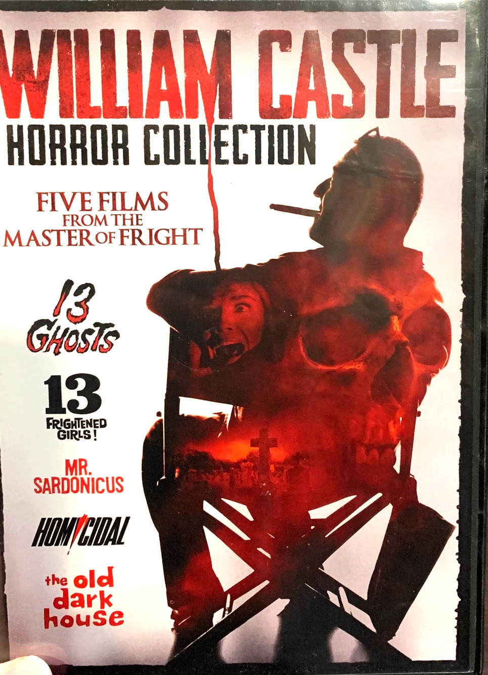 William Castle Horror Collection 5 Films 13 Ghosts The Old Dark House and 3 More
